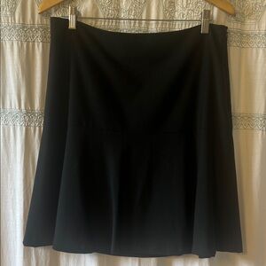 Ann Taylor Classic Black A-Line Skirt